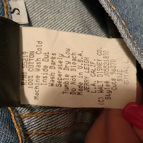 NWT: Vintage Mickey Mouse Denim Shorts by Jerry Leigh - Picture 9 of 14